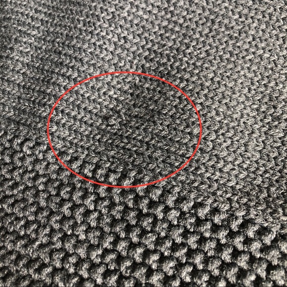 Grey oversized funnel turtleneck - Picture 3 of 5